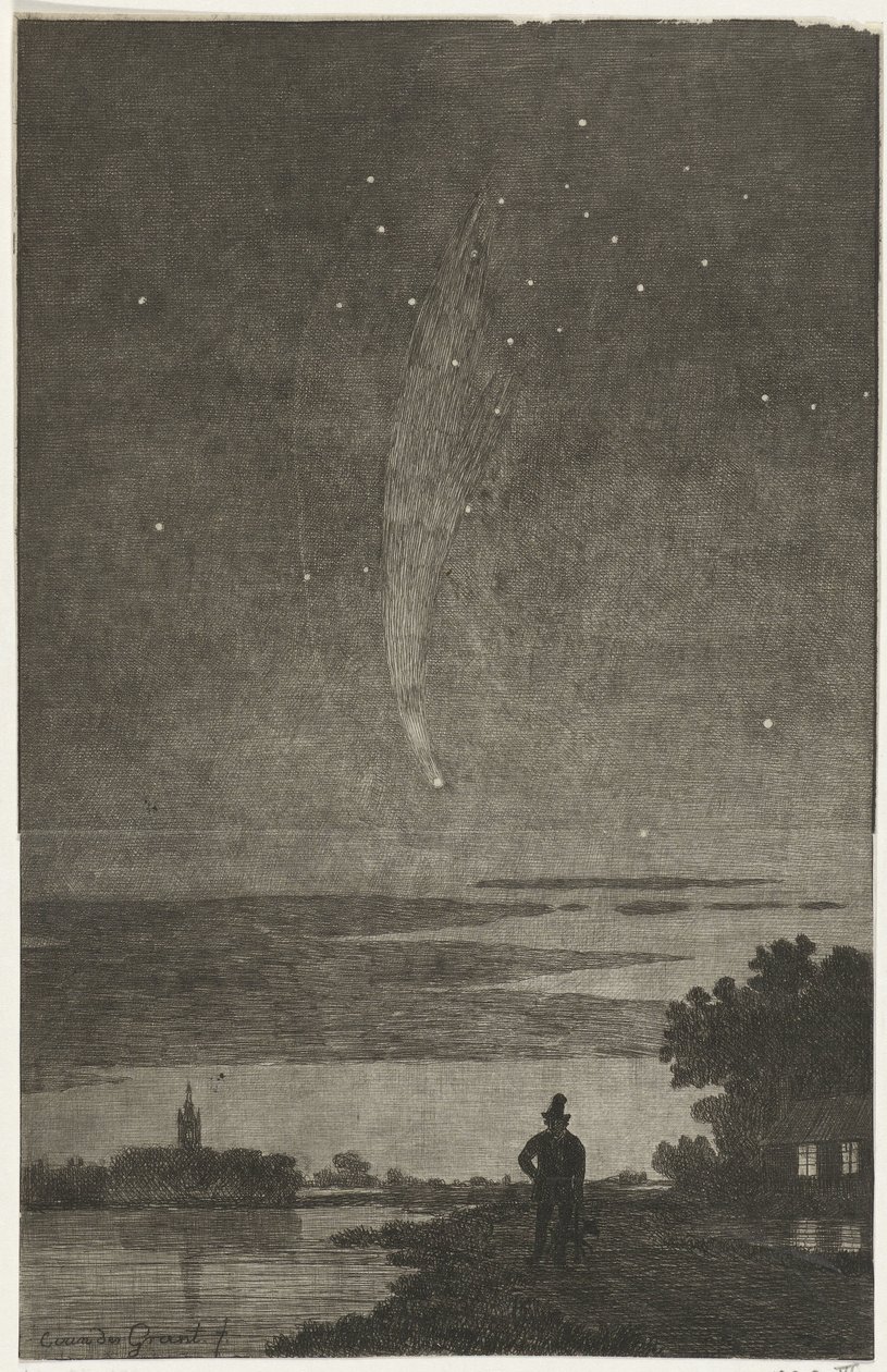 The Comet of Donati, 1858 by Cornelis van der Griendt