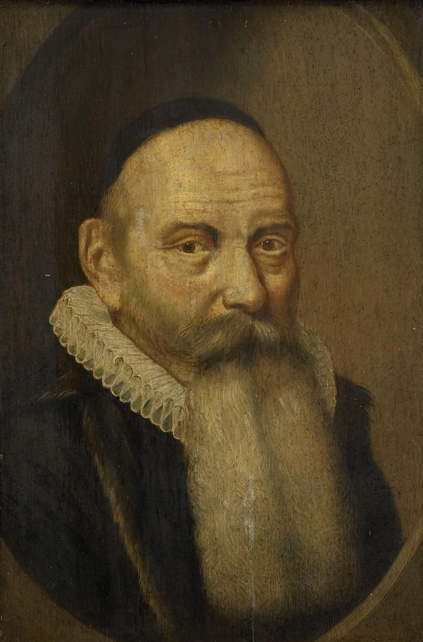 Portrait of Jacobus Rolandus (1562-1632) by Cornelis van der Voort (copy after)