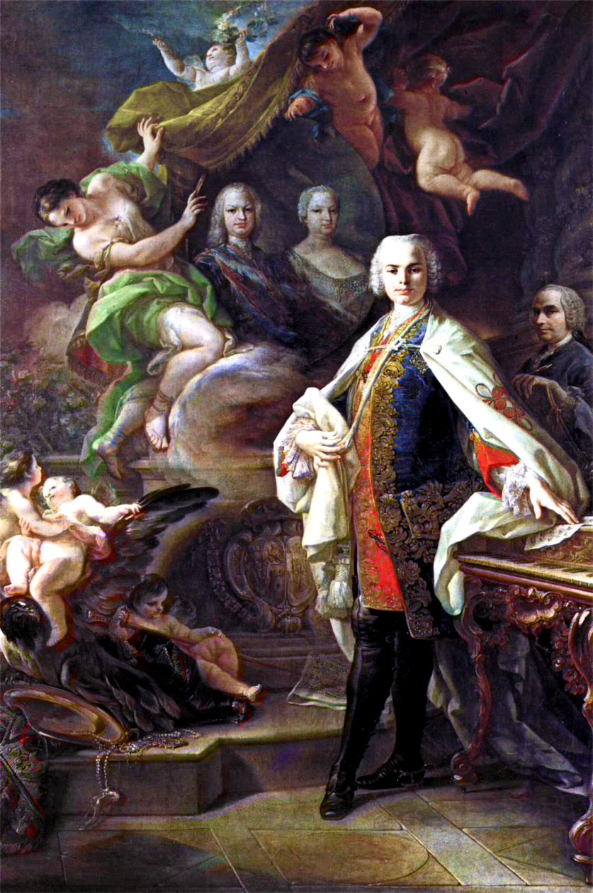 Portrait of Farinelli (1705-1782) by Corrado Giaquinto