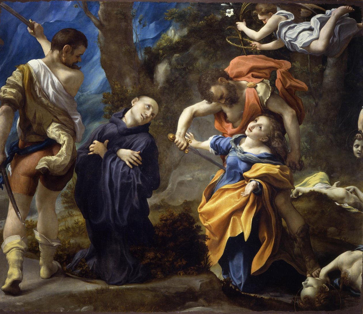 Martyrdom of the Saints Placidus, Flavia Domitilla, Eutychius and Victorinus by Correggio