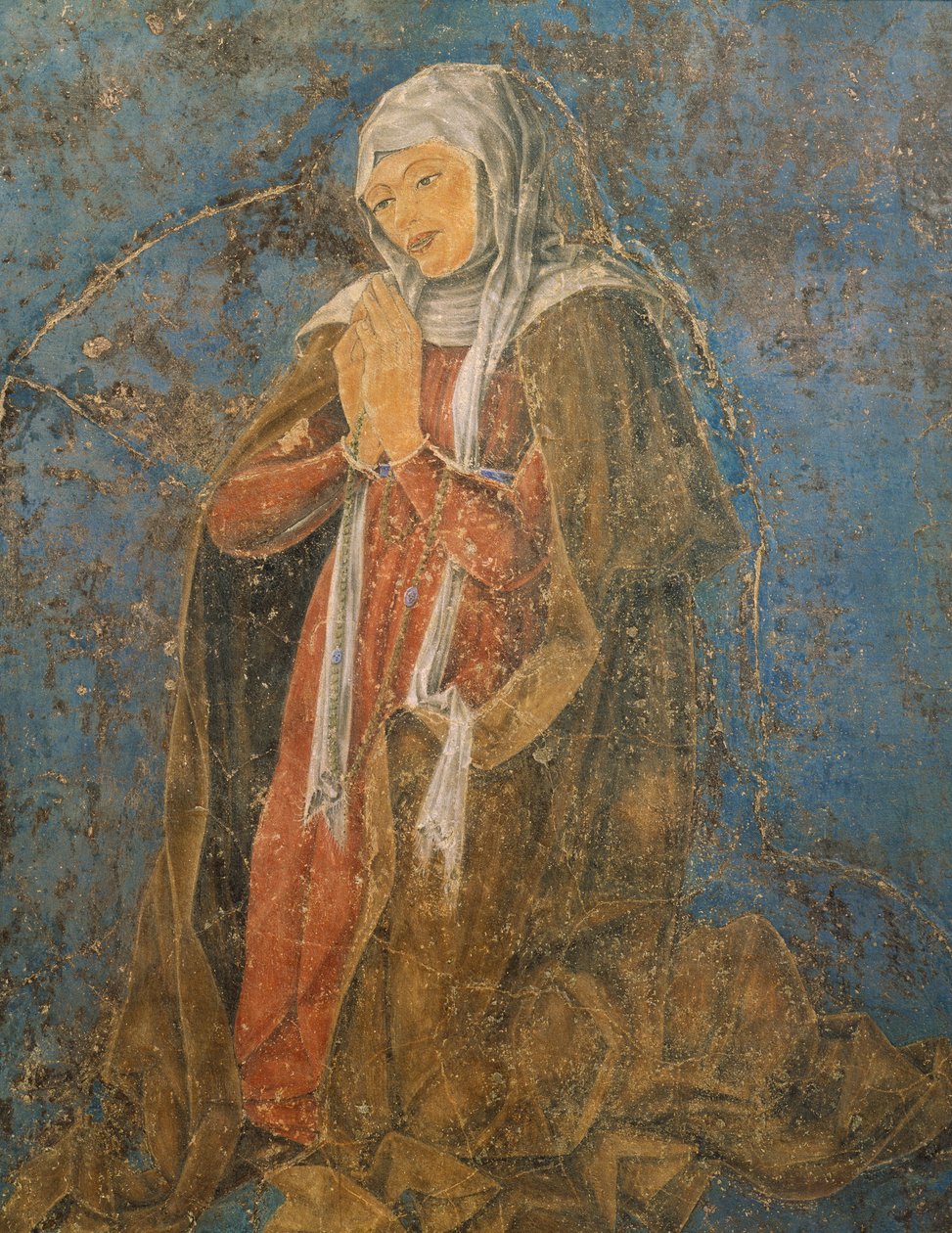 Dean, (detail) Virgin of Sign by Cosimo (attr. to) Tura