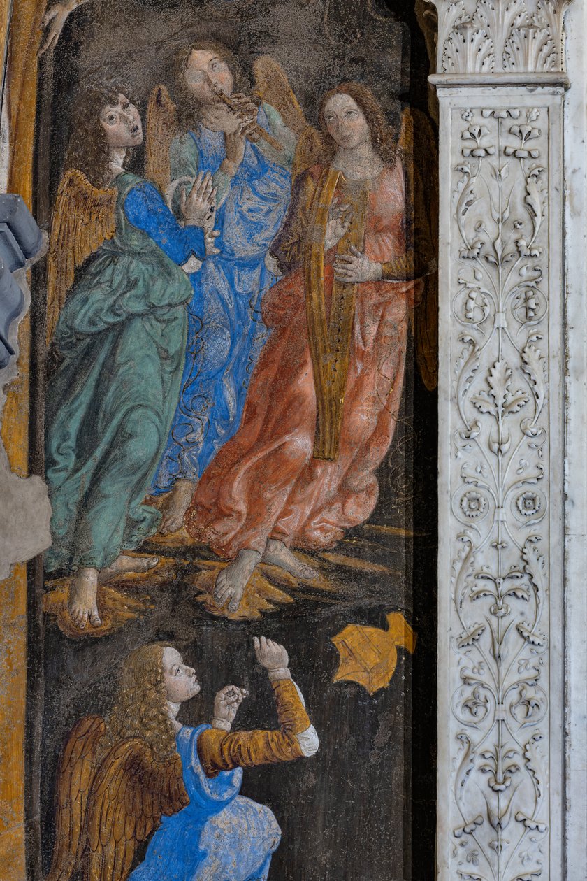 Miracle of the Sacrament (detail) by Cosimo Rosselli