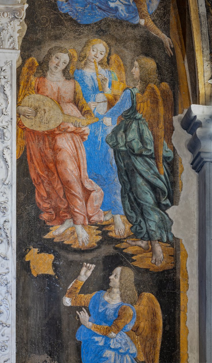 Miracle of the Sacrament (detail) by Cosimo Rosselli