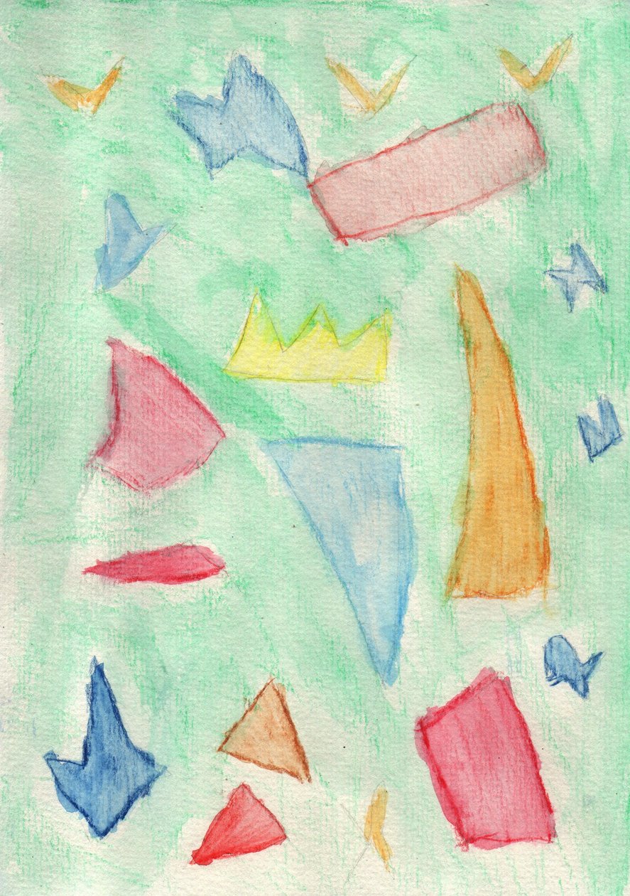 Colorful Shapes by Crazy Artist