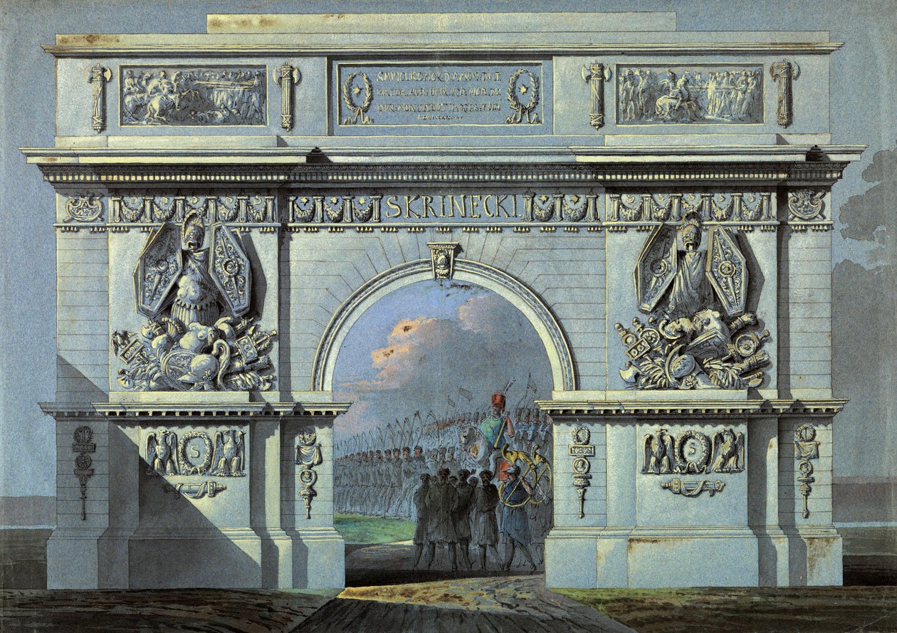 Triumphal Arch in Honor of General Skrzynecki by Creator