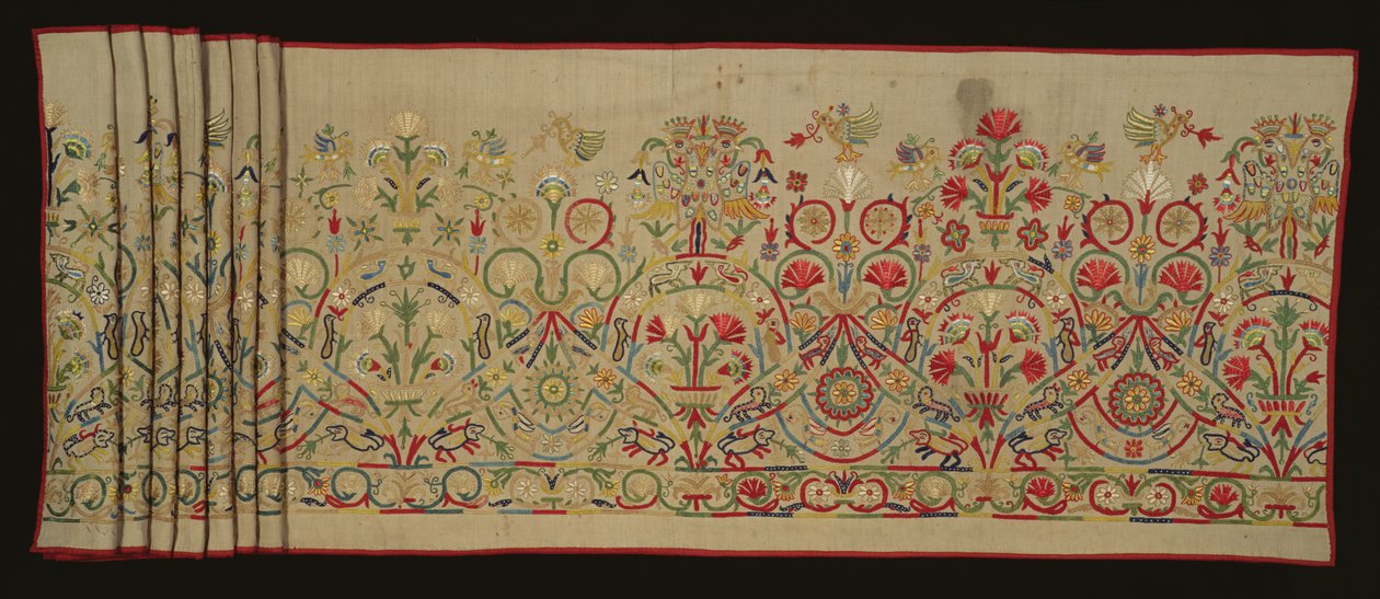 A Patterned Skirt Border by Cretan School