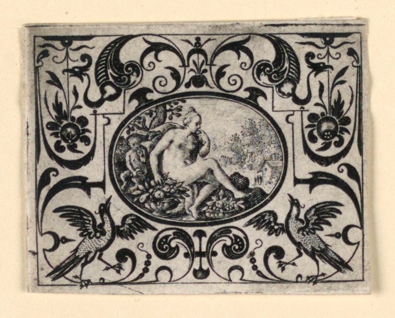 Sense of Taste, Plate from Images of the Five Senses Engraved for the Benefit of the Goldsmith by Crispijn de Passe the Elder