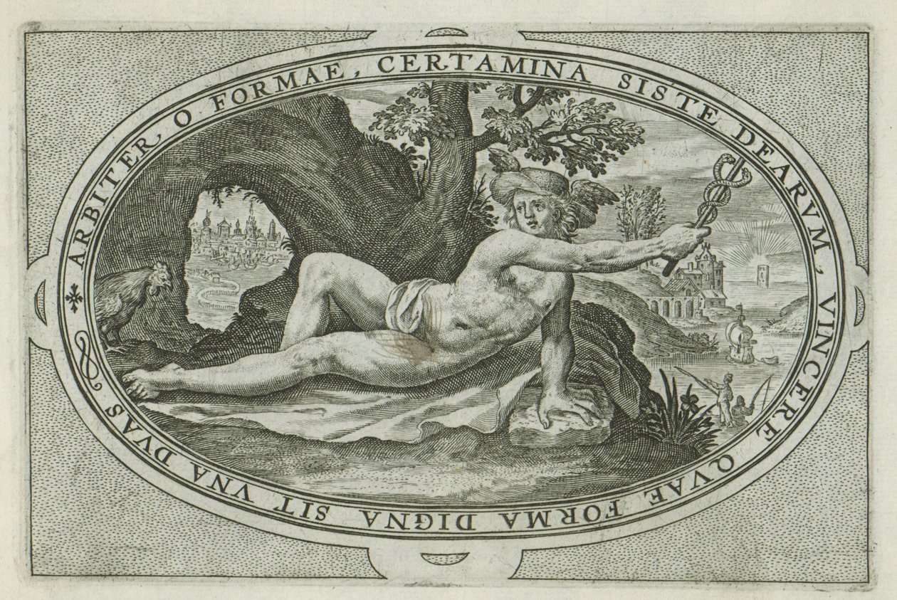 Mercury by Crispijn van de Passe (I)