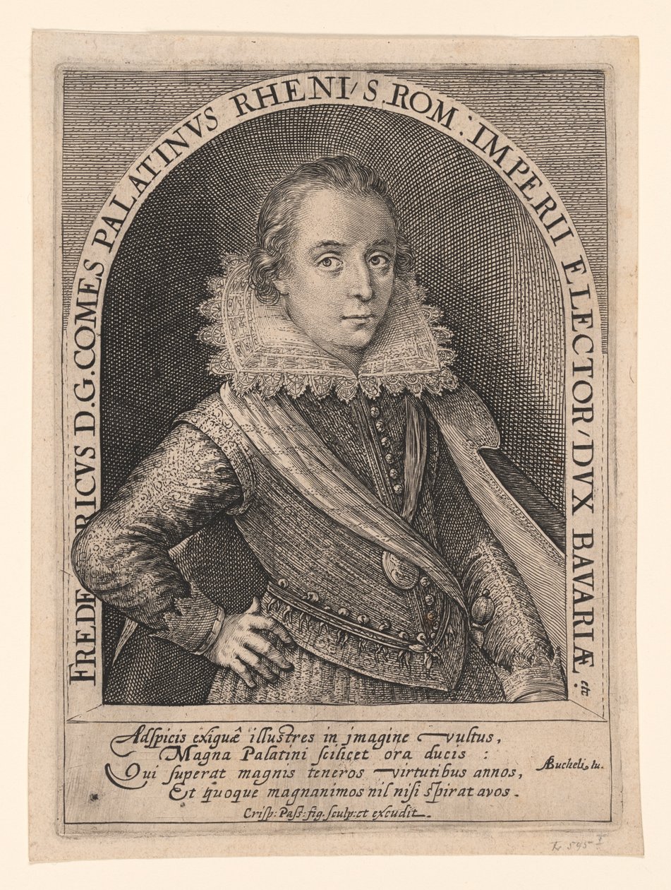 Frederick V by Crispijn van de Passe I