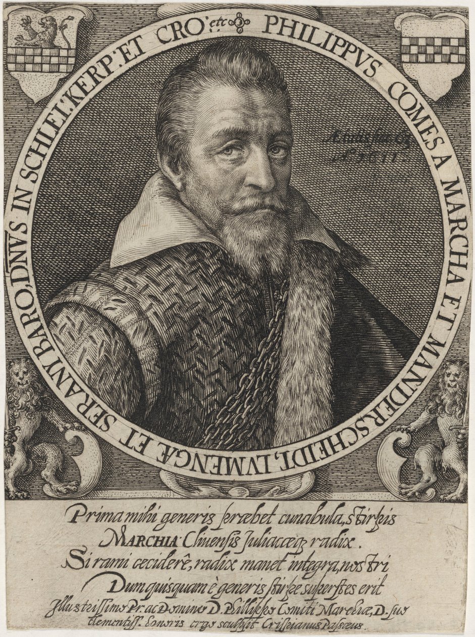 Philip of Cleves and Julich by Crispijn van de Passe I