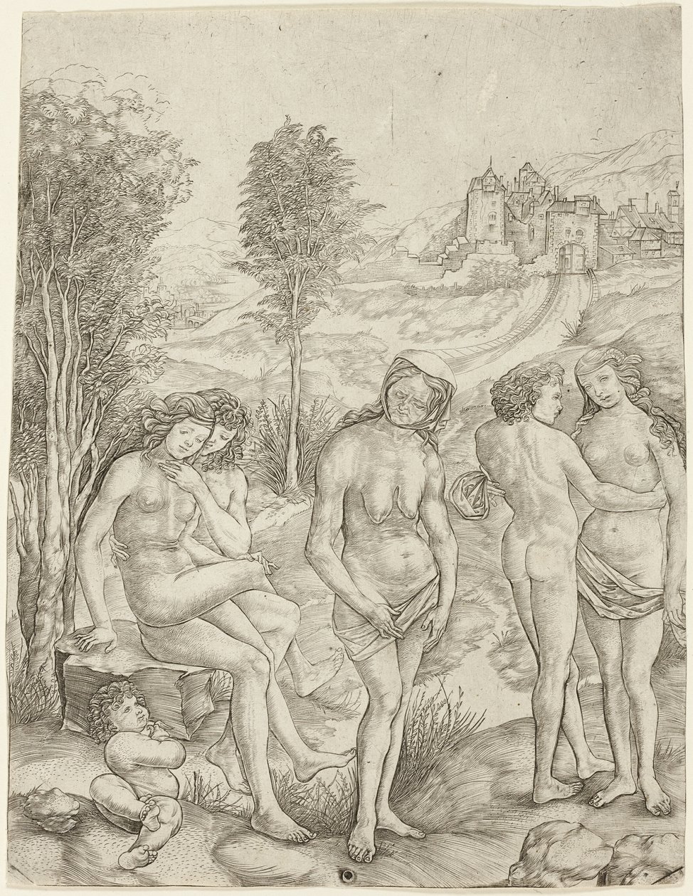 Allegory of Envy by Cristofano Robetta