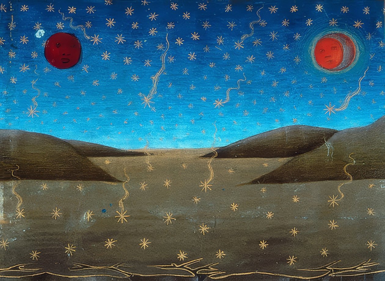 The End of the World: The Moon and Sun Will Darken, the Stars Will Fall, and Everything Will Be the Opposite of What It Was (c. 149v). 1476 by Cristoforo De Predis