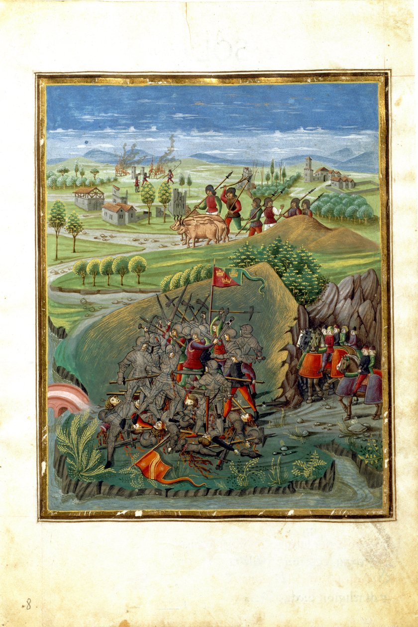 Influence of the Planet Mars: War Scene by Cristoforo De Predis