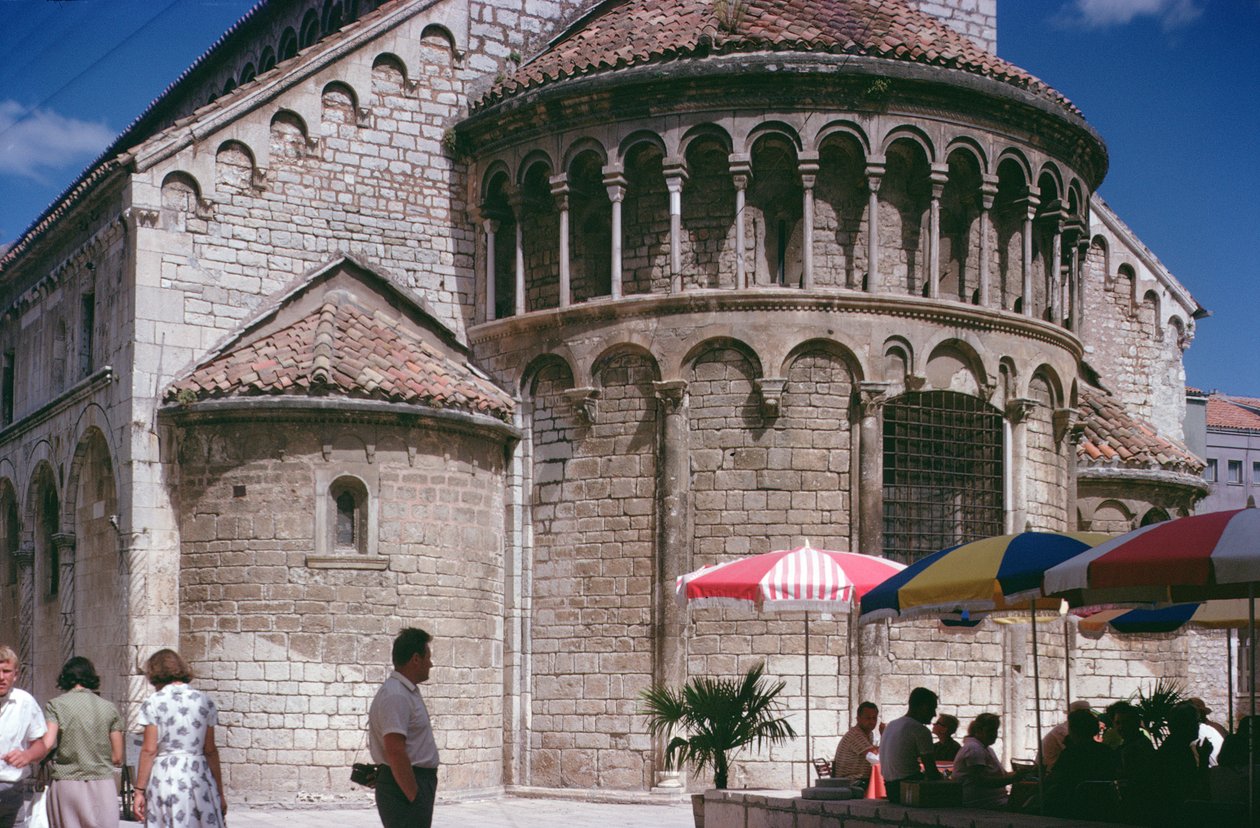 Church of Sveti Krsevan, built 1175 by Croatian School