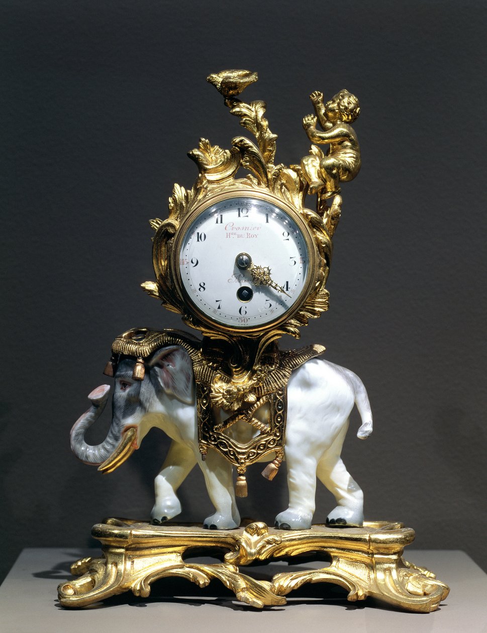 Desk Clock by Crosnier du Roy