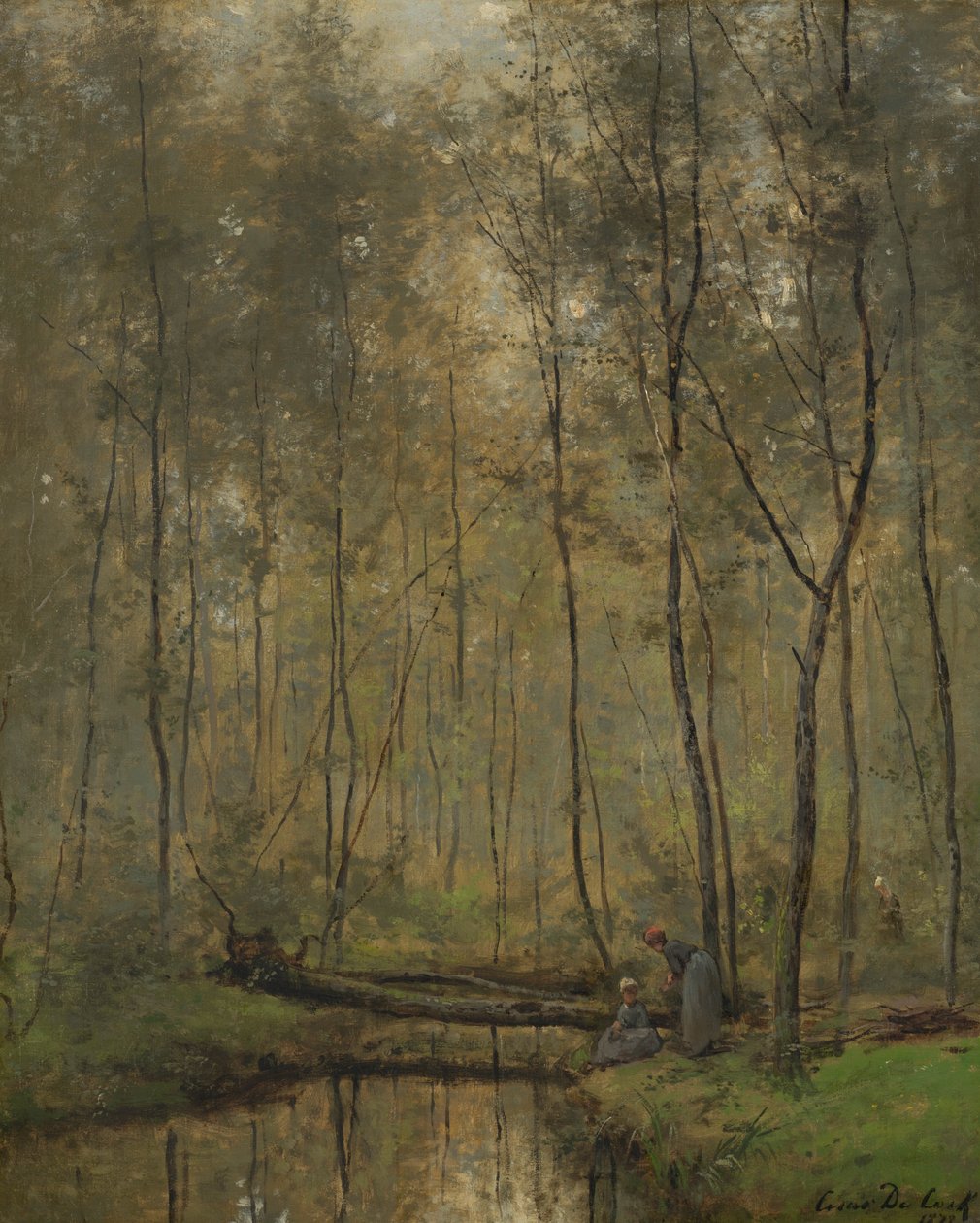 Riverbank by Cesar de Cock