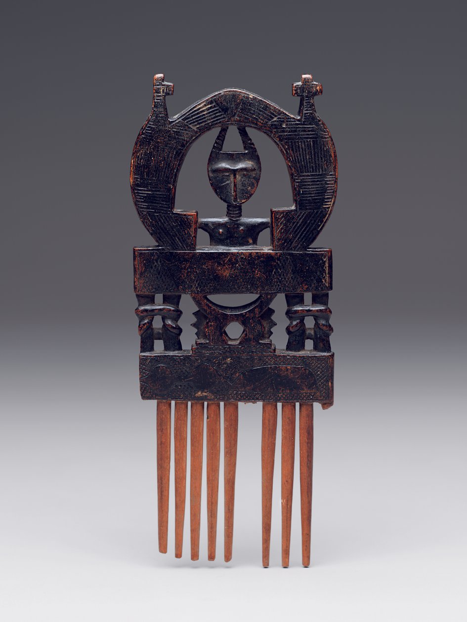 Comb (duafe), late 19th or early 20th century by Culture Asante