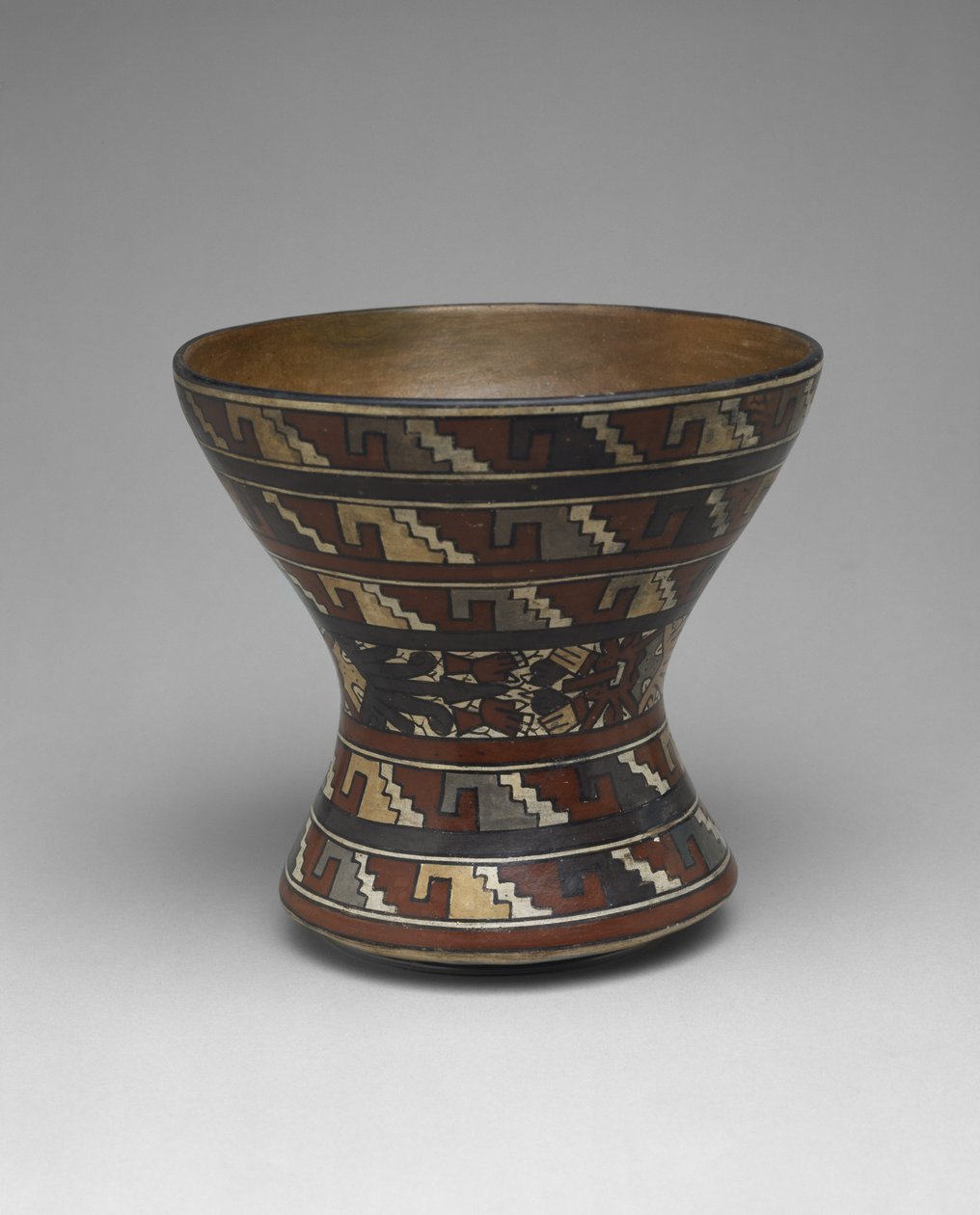 Beaker with Step-scrolls by Culture Nazca