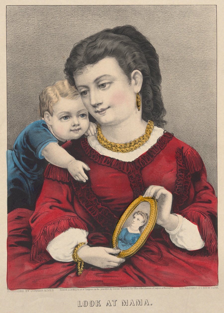 Look at Mama by Currier and Ives