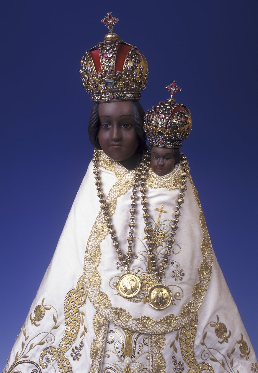 Statuette of the Virgin Mary of Svatá Hora by Czech School