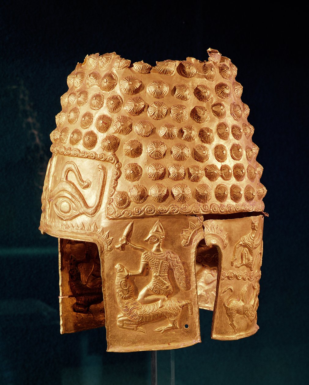 Ceremonial helmet, from Poiana Cotofenesti, Prahova County by Dacian