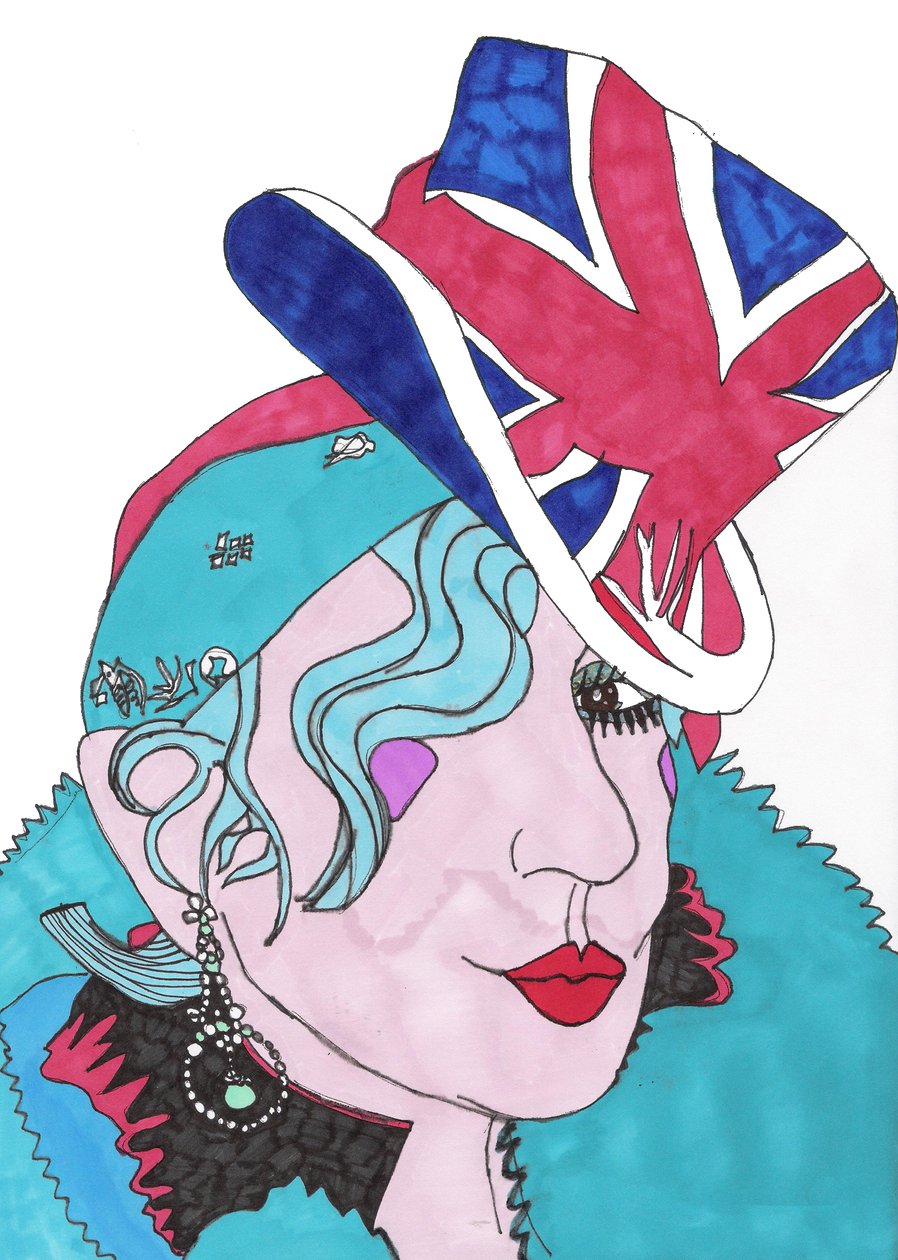 Anna Piaggi by Daisy de Villeneuve
