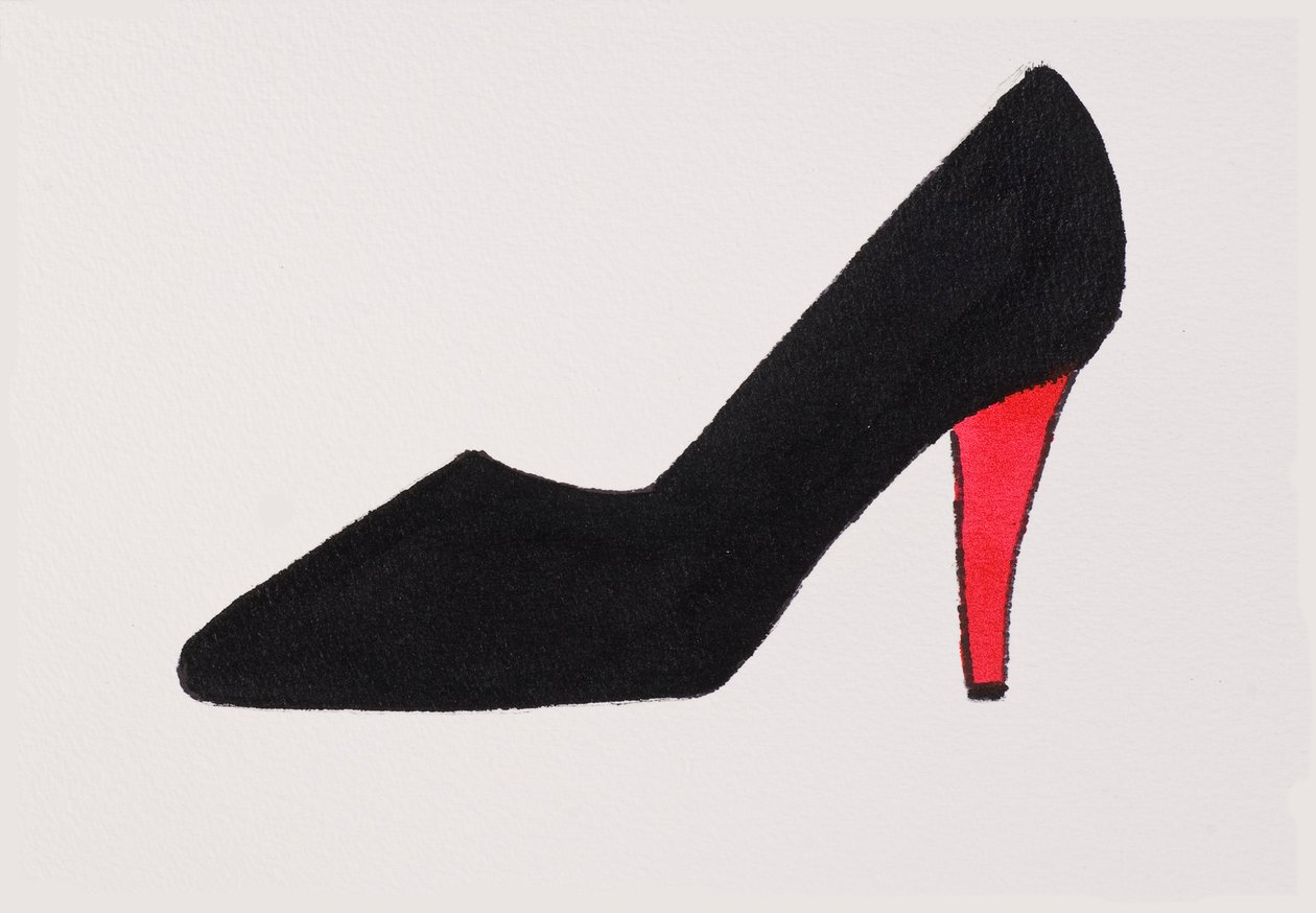 Black High Heel by Daisy de Villeneuve