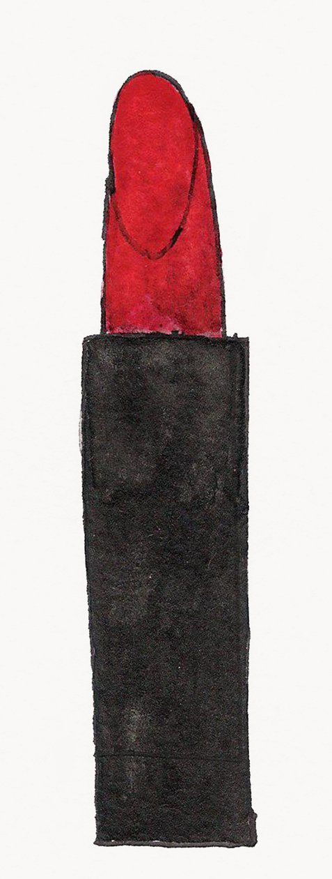 Red Lipstick by Daisy de Villeneuve