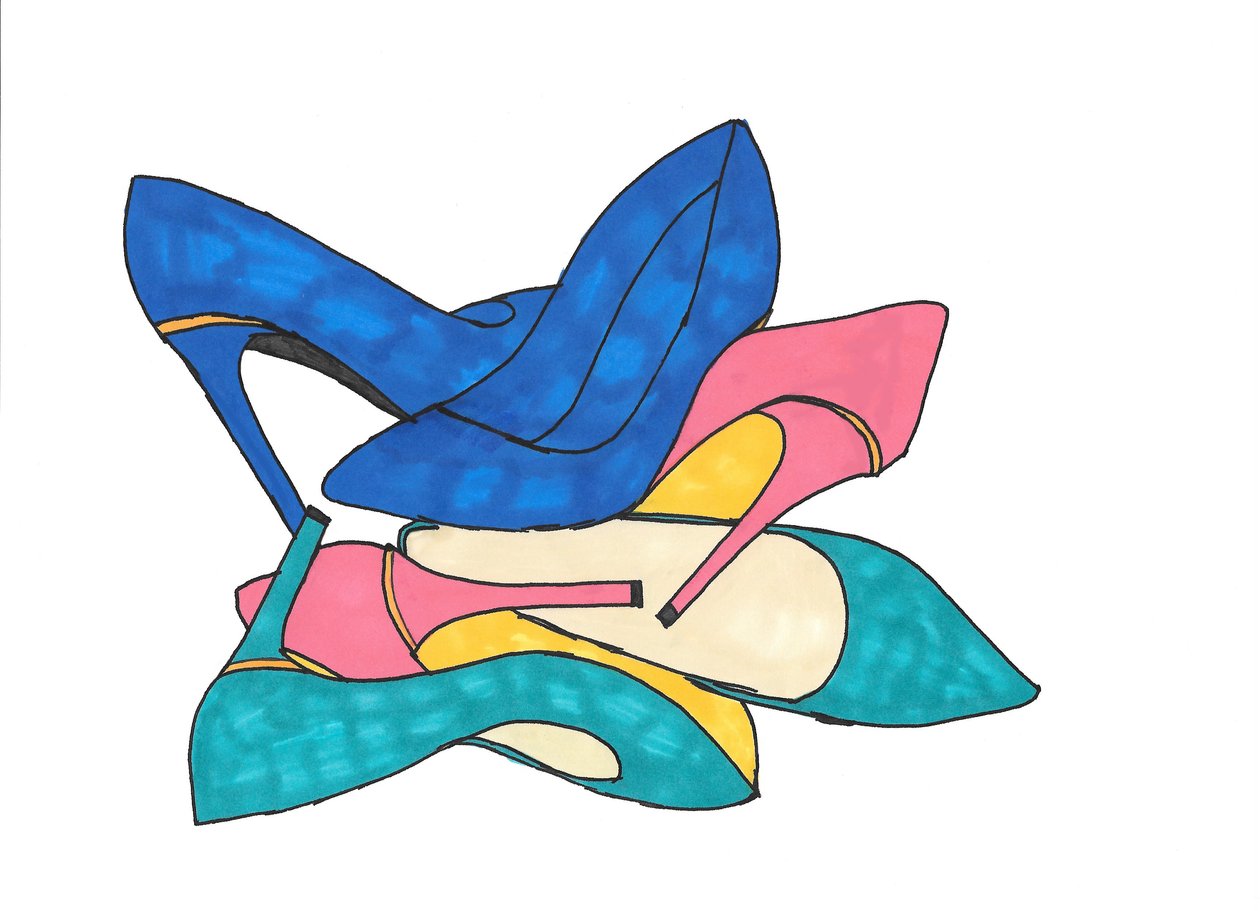 Shoes, 2016 by Daisy de Villeneuve