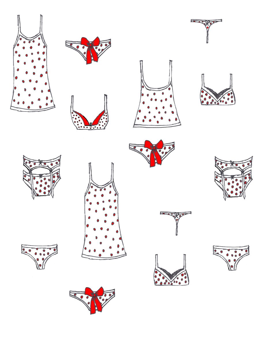Underwear by Daisy de Villeneuve