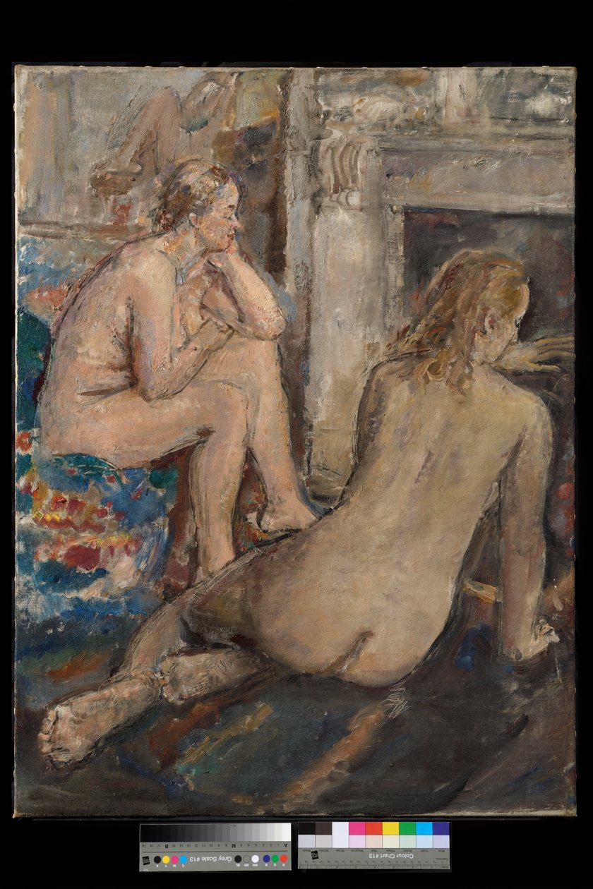 Two Models Resting by Dame Ethel Walker