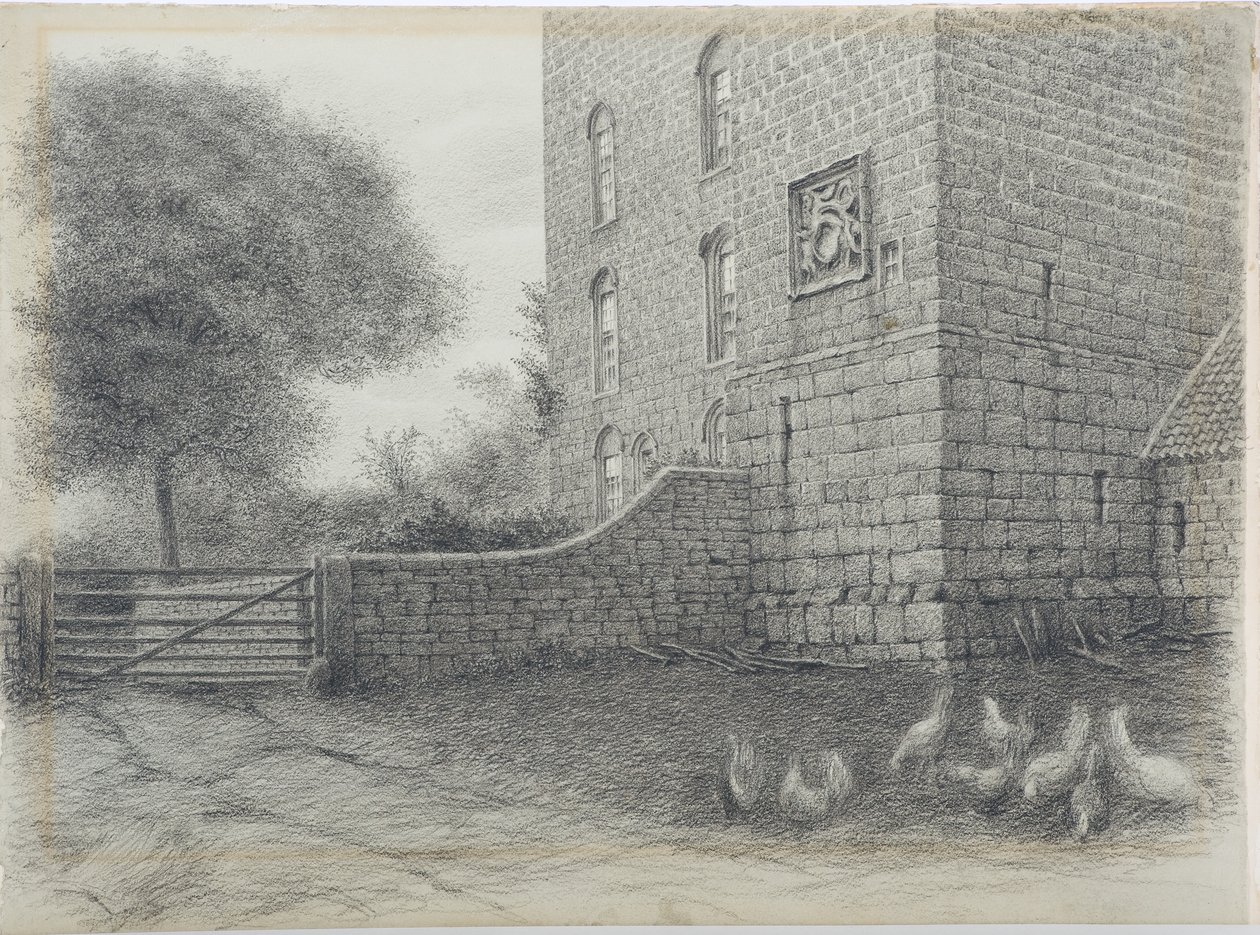Cockle Park, Northumberland, c.1916 by Daniel Oliver