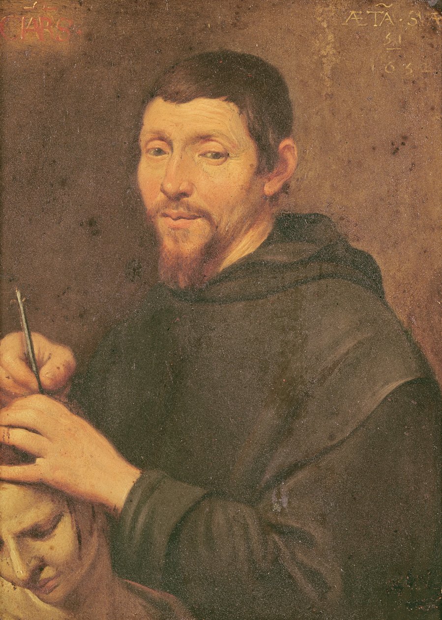 A Monk Trepanning by Daniel Seghers