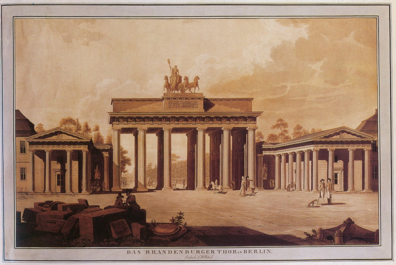 The Brandenburg Gate by Daniel Berger