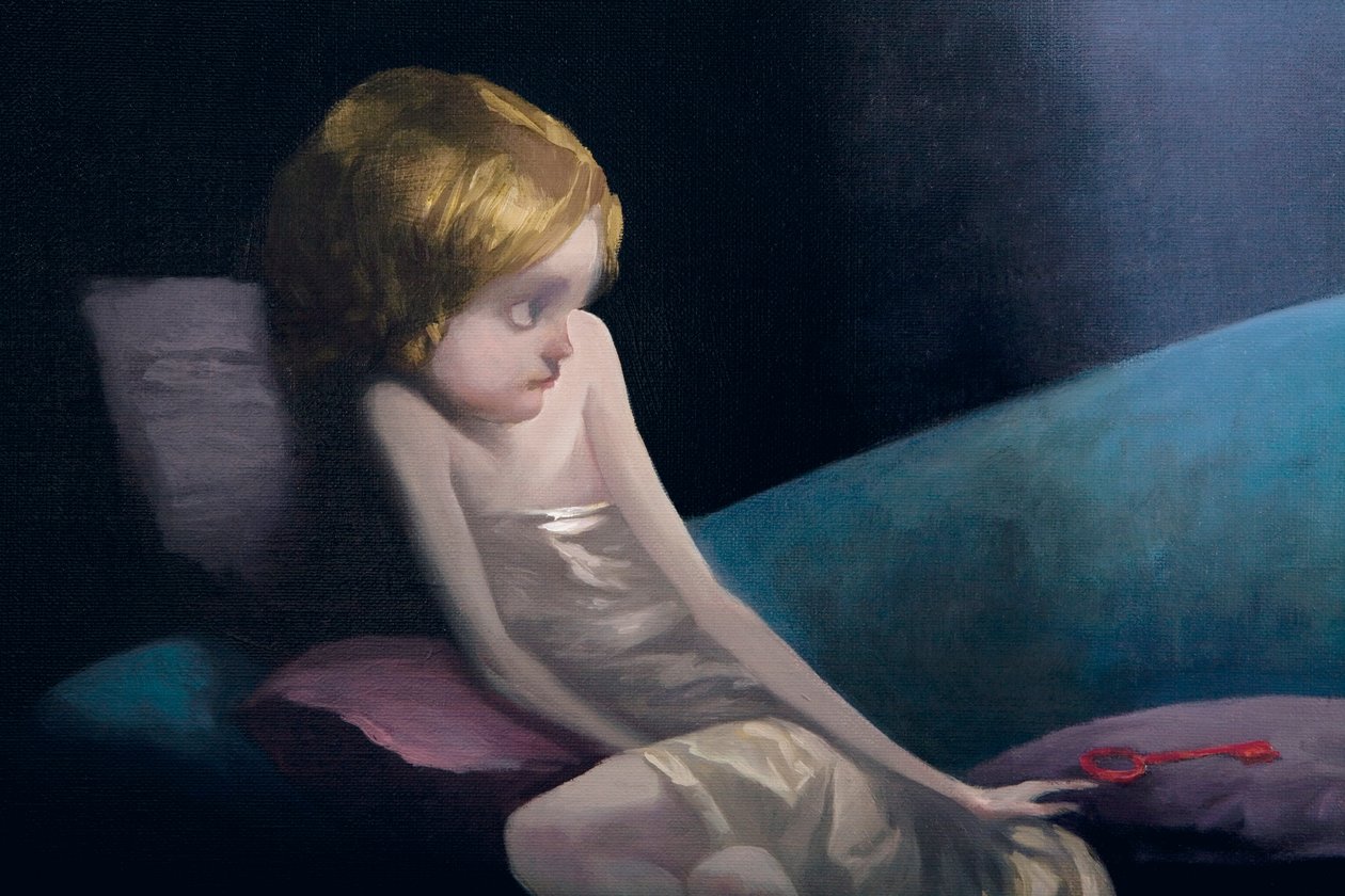 The Young Bride and the Dead Wives (detail), from Bluebeard by Charles Perrault by Daniel Cacouault