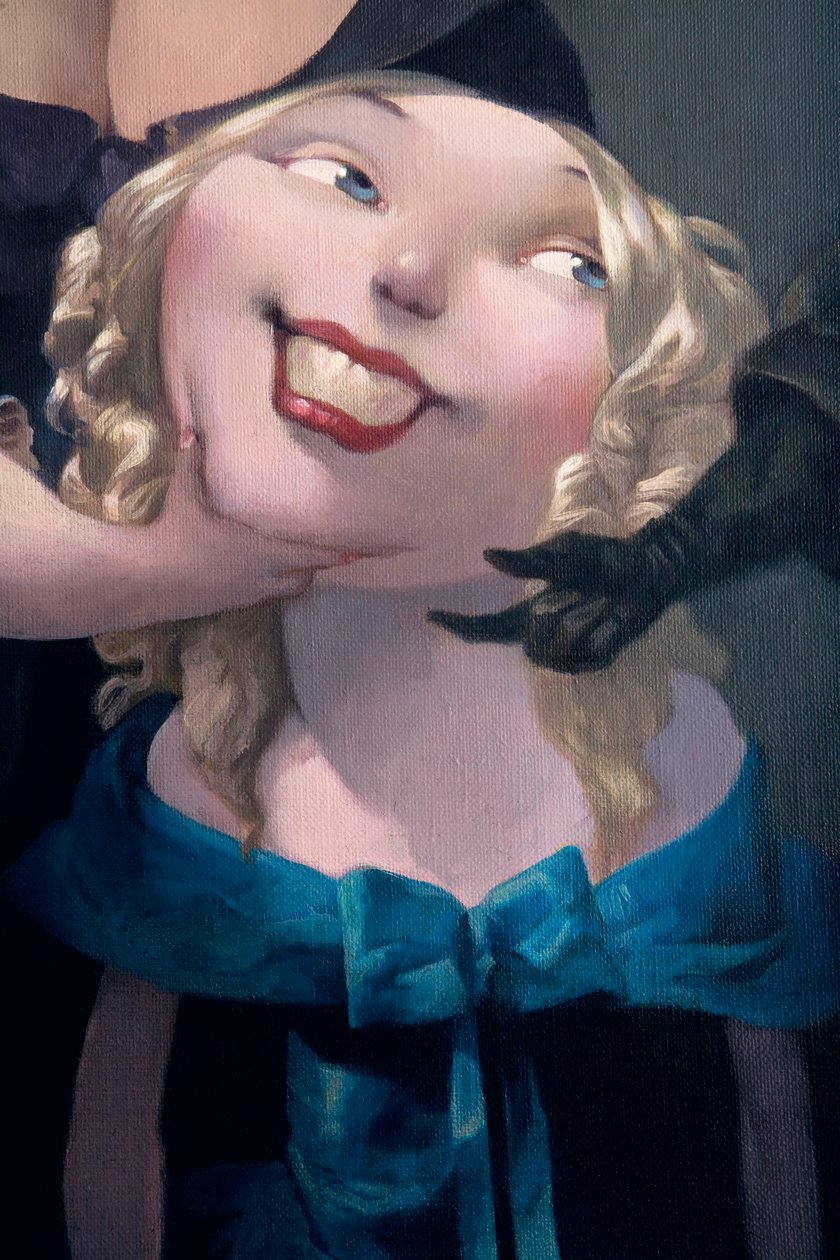 The Proposal (detail), from Bluebeard by Charles Perrault by Daniel Cacouault
