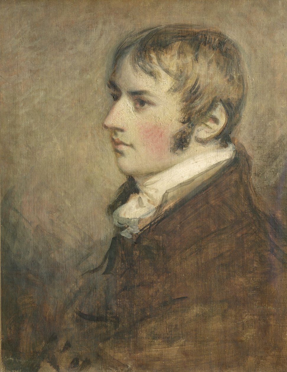 Portrait of John Constable aged twenty, 1796 by Daniel Gardner