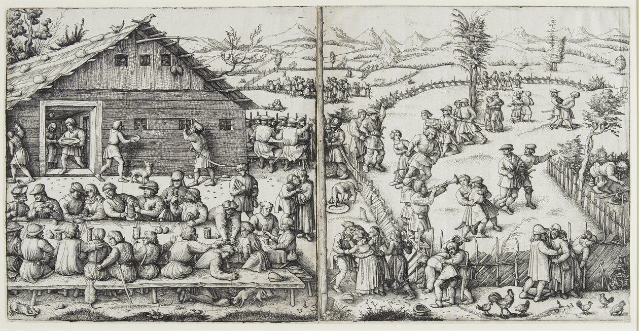 The Festival, after 1520 by Daniel Hopfer
