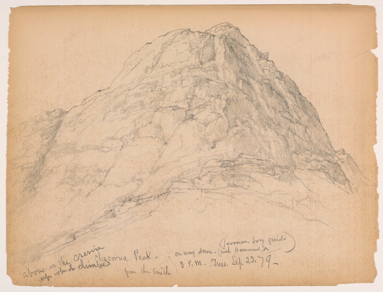 Chocorua Peak from a South Shoulder by Daniel Huntington