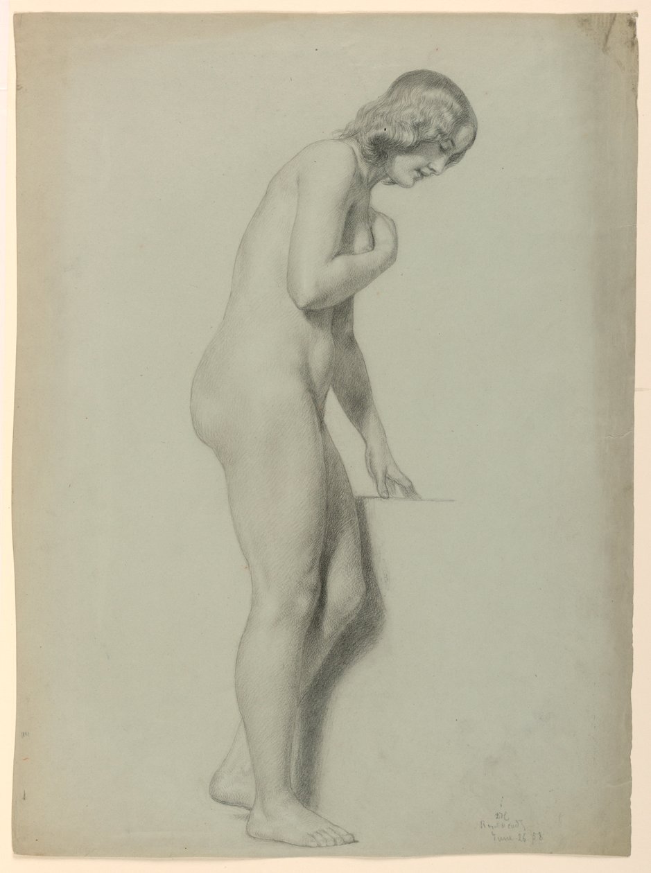 Female Nude, 1858 by Daniel Huntington