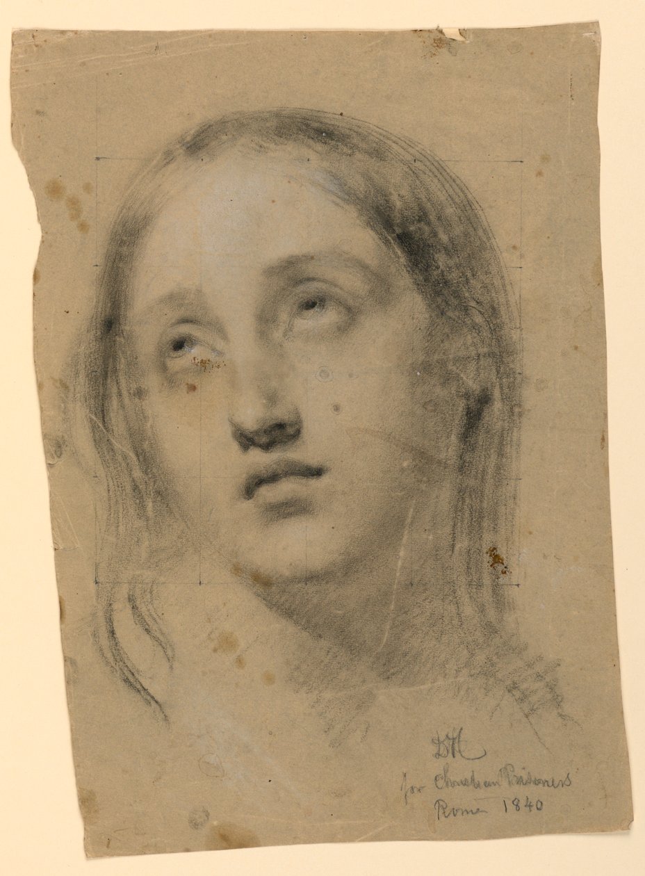Study for "Early Christian Prisoners", 1840 by Daniel Huntington