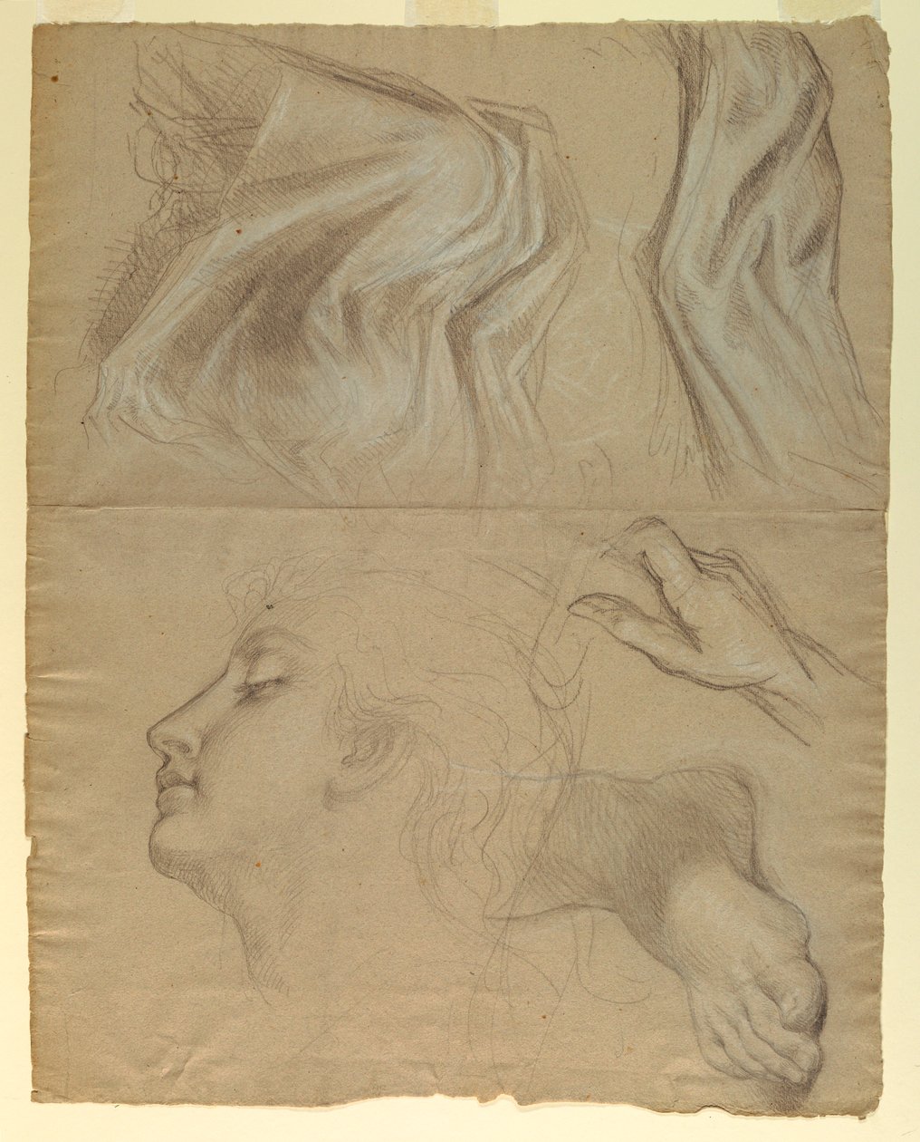 Study for "Justice and Peace", 1878 by Daniel Huntington