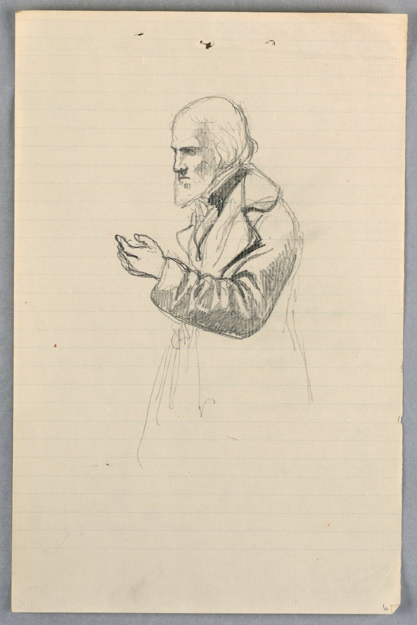 Study for "Scientific Group", 1858 by Daniel Huntington