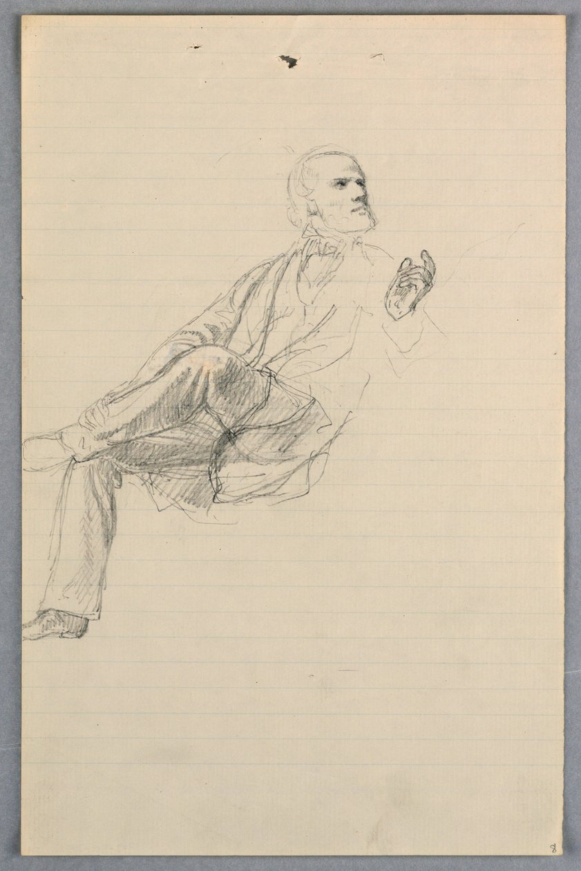 Study for "Scientific Group", 1858 by Daniel Huntington