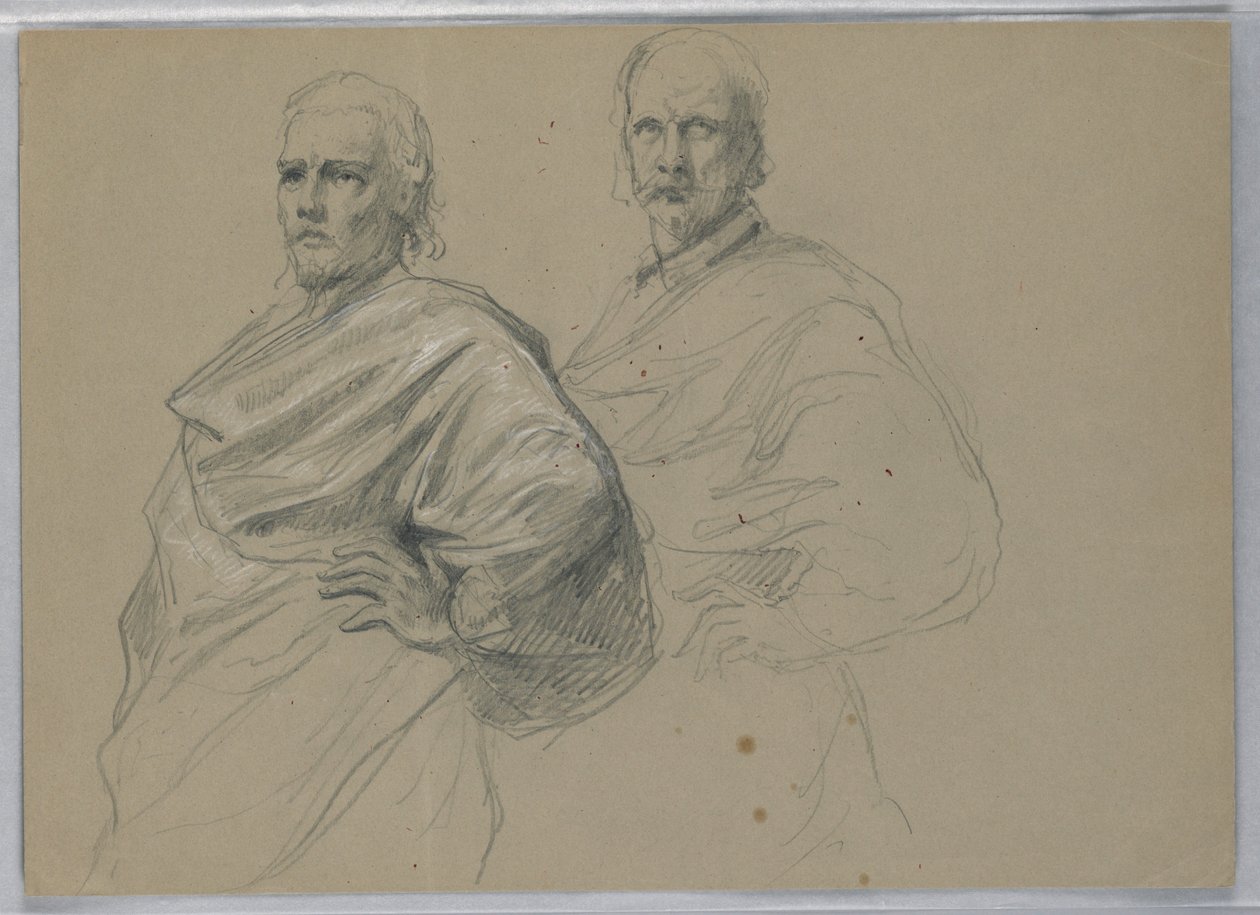 Study for "Titian Showing", 1871-72 by Daniel Huntington