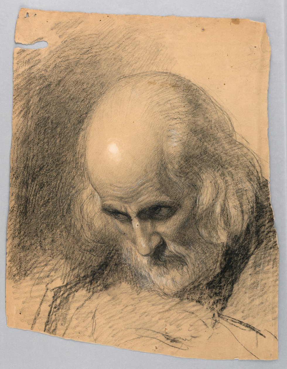 Study for "A Lesson of Charity" by Daniel Huntington