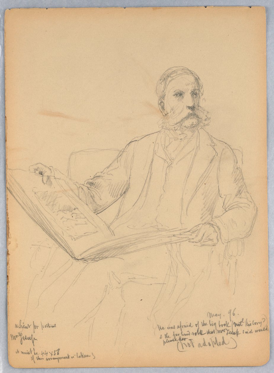 Study for a Portrait of Mr. Morris K. Jesup, Esq. by Daniel Huntington