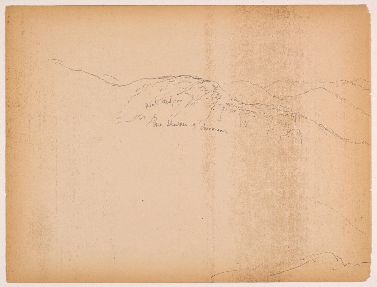 View from Shoulder of Mount Chocorua by Daniel Huntington