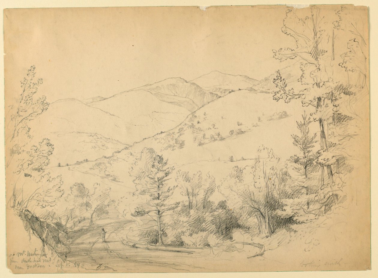 View of Mount Washington near Jackson, New Hampshire, Looking North by Daniel Huntington