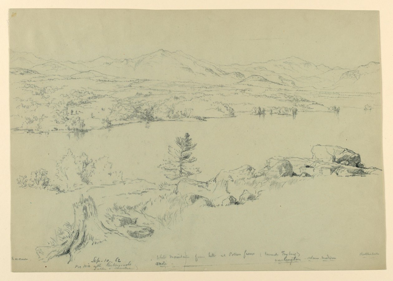 White Mountains from the South by Daniel Huntington